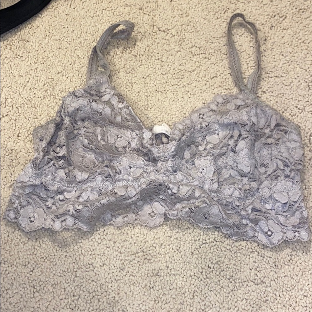 Grey bralette